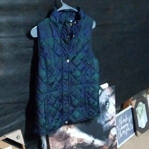 Blue And Green Vest